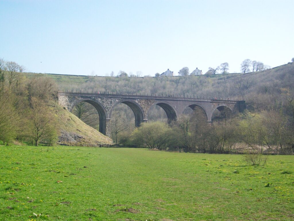 Monsal Head Viaduct, Derbyshire.